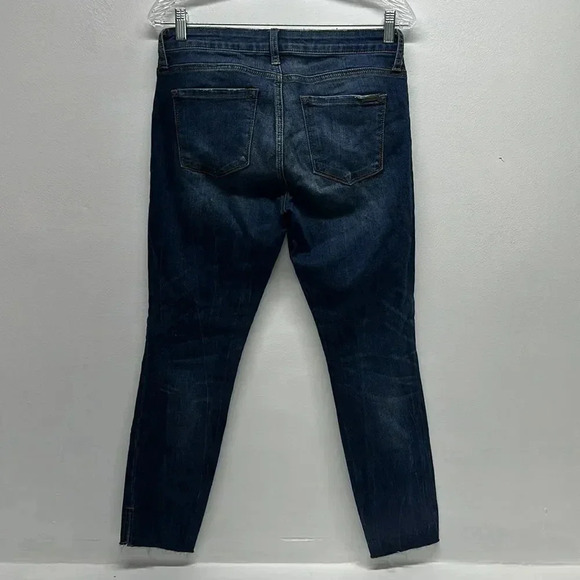 STS Blue Emma Denim Jeans Skinny Fit Ankle Pearl Diamond Embellished Size 28 - Picture 4 of 11